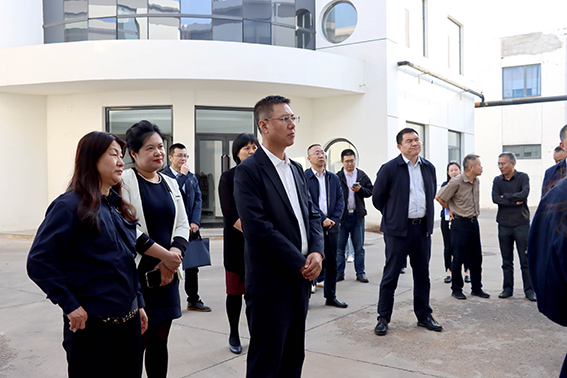 市人社局黨組書記、局長(zhǎng)一行走進(jìn)金橋焊材集團(tuán)調(diào)研